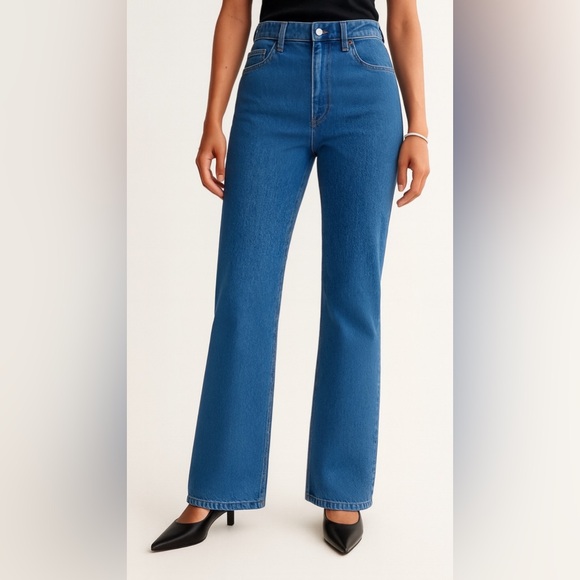 Abercrombie & Fitch Denim - Abercrombie & Fitch Vintage Flare Curve Love Denim Jeans 32